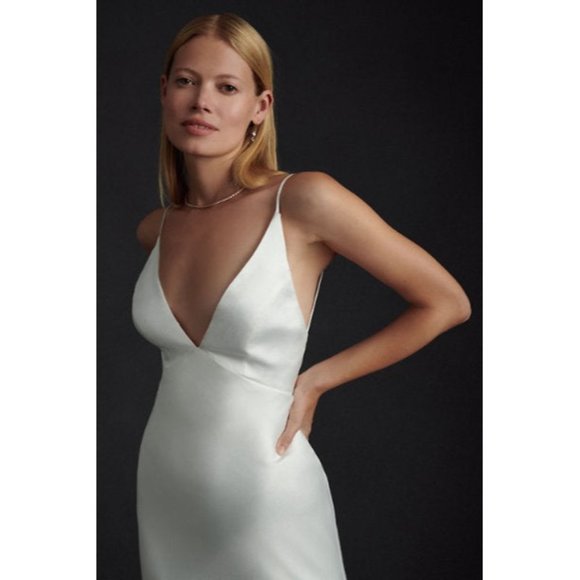 BHLDN Jenny Yoo Marnie Wedding Gown Size 12 - Picture 3 of 16